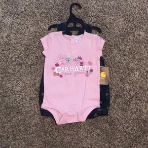 Carhartt little girl bibs
